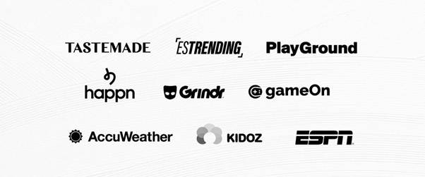 Portafolio de negocios ADS - PERFORMANTE y XP (Tastemade, Estrending, Playground, Happn, Grindr, GameOn, AccuWeather, Kidoz, ESPN)